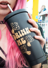 Wonderland Insulated Straw Tumbler