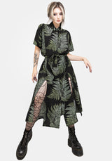 Fern Midi Shirt Dress