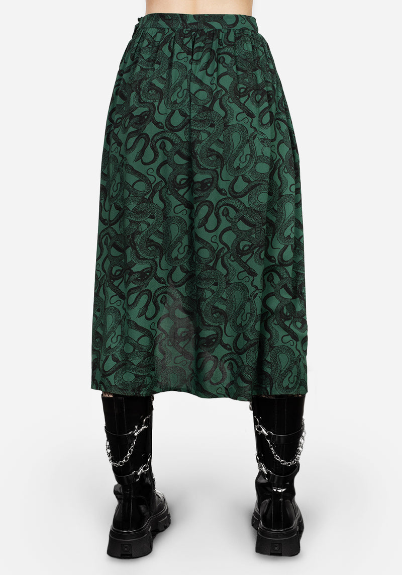 Ophidia Wrap Skirt