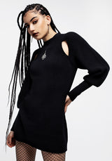 Dea Cut Out Sweater Dress