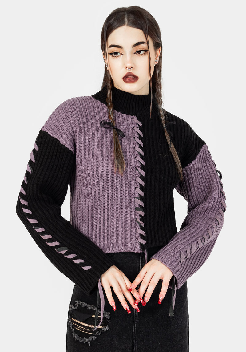 Fiend Spliced Sweater