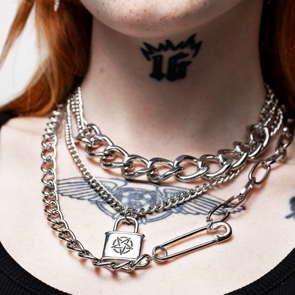 Morgelai-Layered-Chain-Necklace – Disturbia