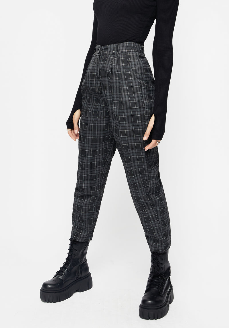Tapered-tailored Trousers - Women Pants - Lattelier Store