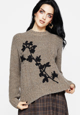 Deathwatch Floral Beetle Knit Sweater