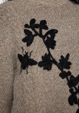 Deathwatch Floral Beetle Knit Sweater