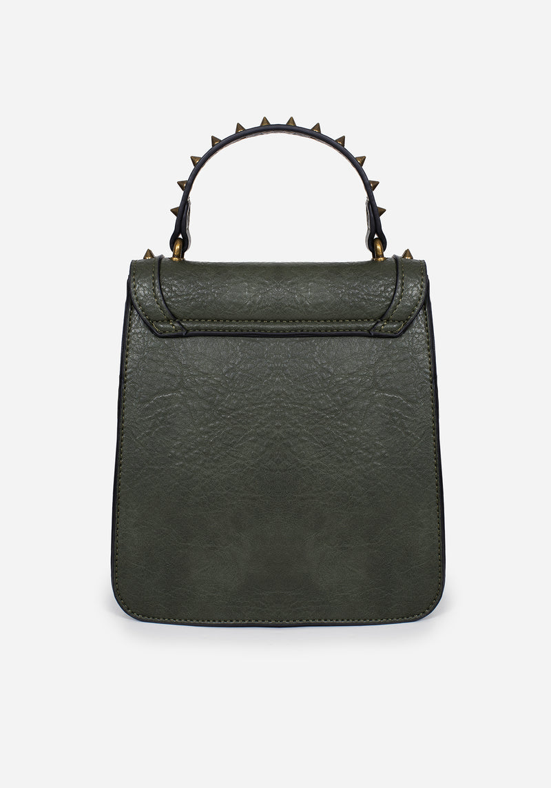 Ouroboros Crossbody Mini Satchel Bag