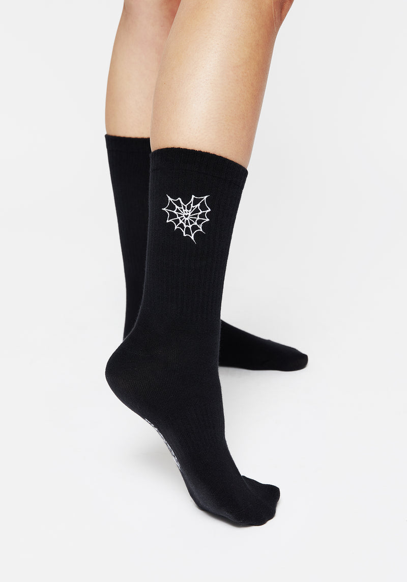 Catch Feelings Embroidered Socks