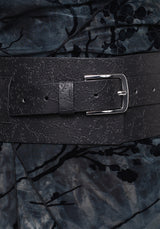 Bathory Floral Embossed Waist Belt