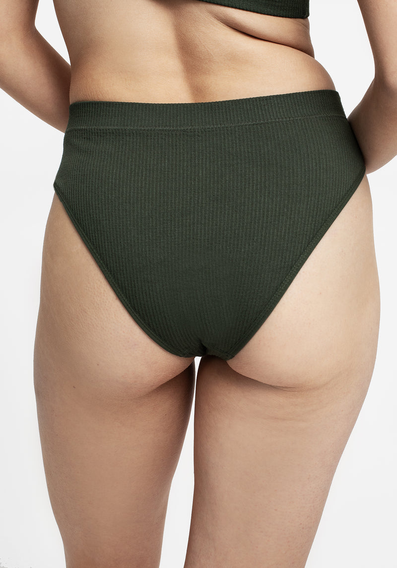 Swamplife Seamless Embroidered Rib Briefs