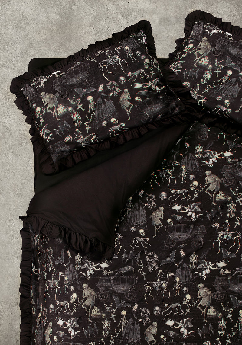 Melancholia Ruffle Bedding Set - US King