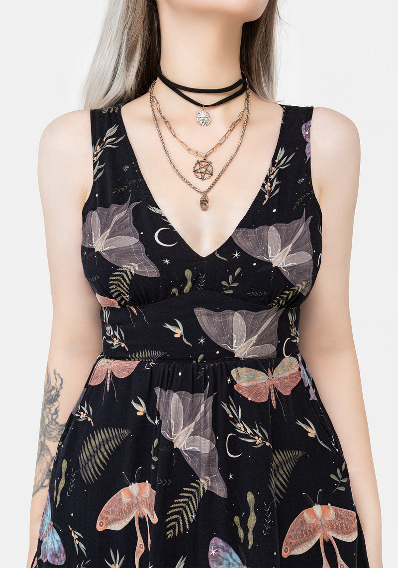 Nightmoth Corset Mini Dress