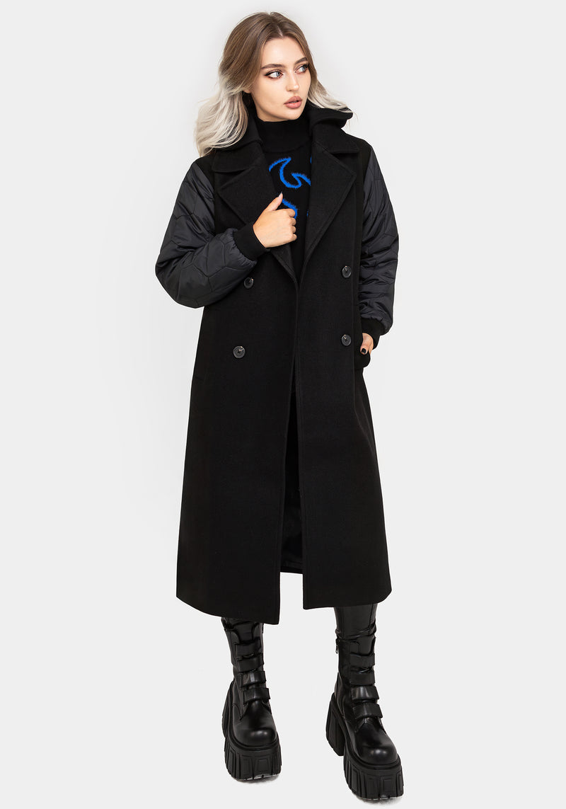 Prism Longline Bomber Coat