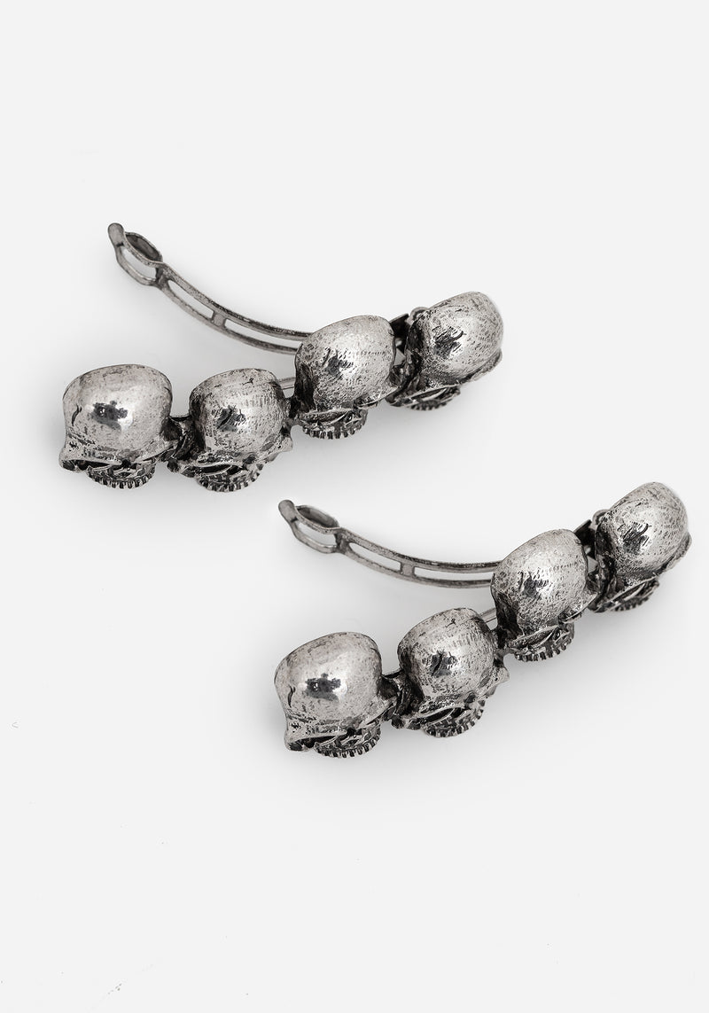 Skull Hair Clips