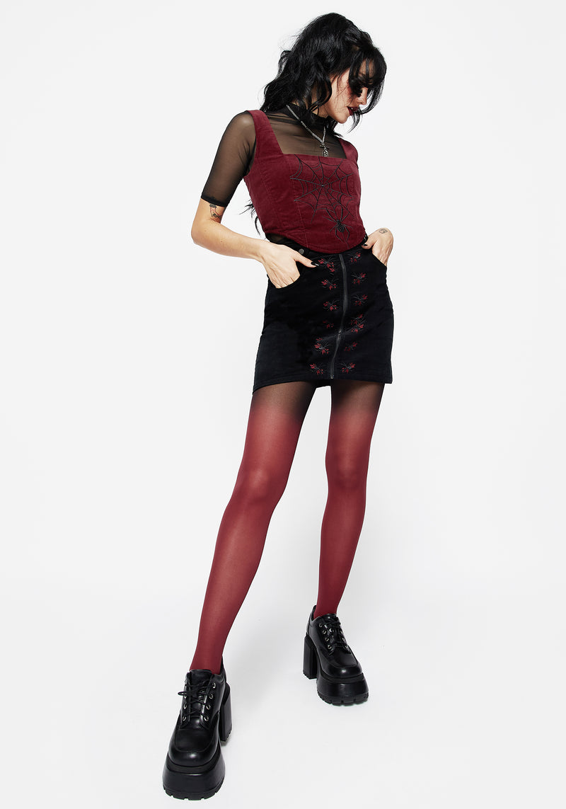 Spatter Ombre Tights