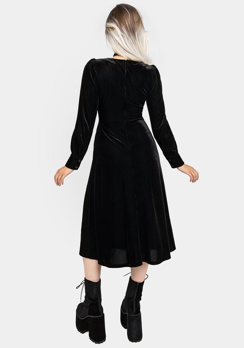 Legacy Zip Front Midi Dress