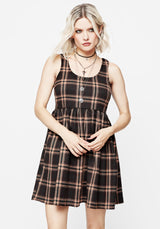 Ambrose Check Mini Dress