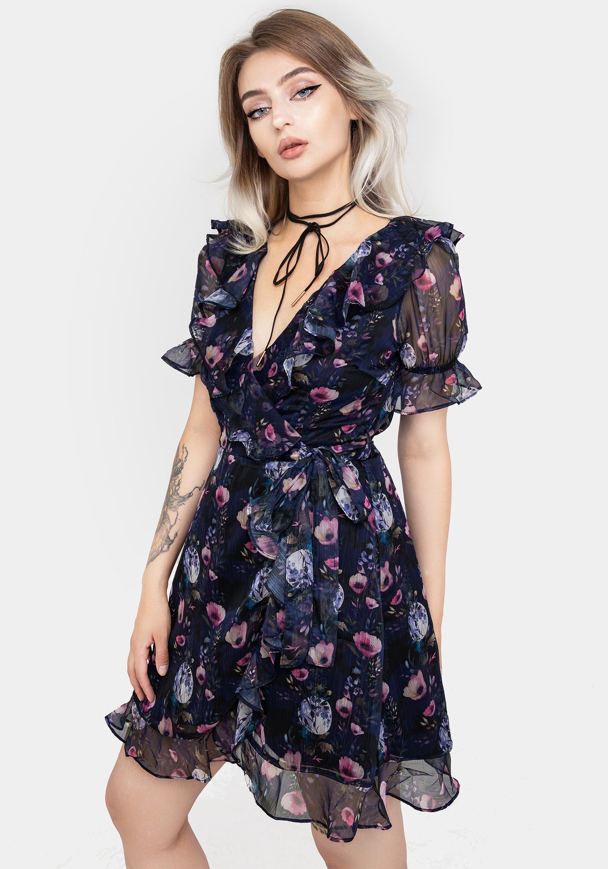 Dress, All over print,Shplaa outlet