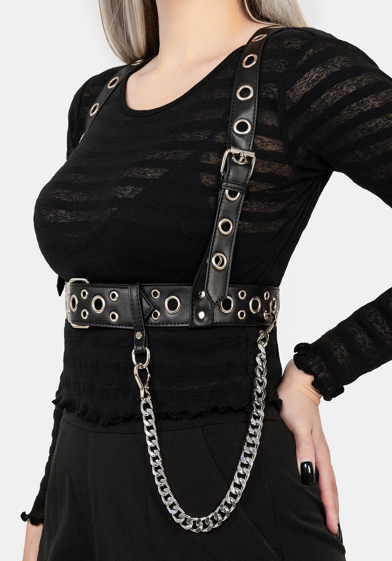 Fury Eyelet Chain Harness