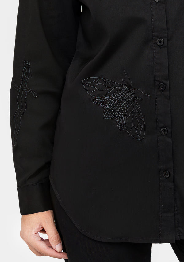 Amon Embroidered Shirt