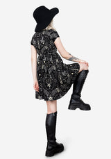 Hecate's Garden Skater Mini Dress