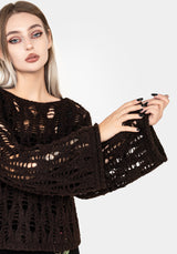 Ameila Pointelle Sweater