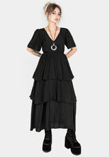 Lumen Tiered Midaxi Dress