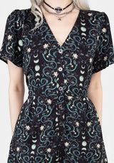 Pythia Button Up Playsuit