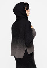 Nightjar Ombre Knit Hooded Scarf