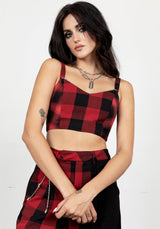 Sh!t Show Plaid Bralet