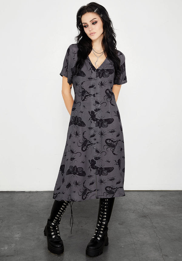 Parasite Midi Dress