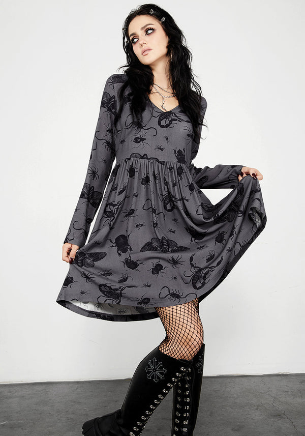 Parasite Smock Mini Dress