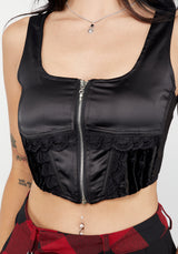 Incisor Lingerie Corset Top