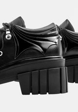 Undead Lace Up Loafers