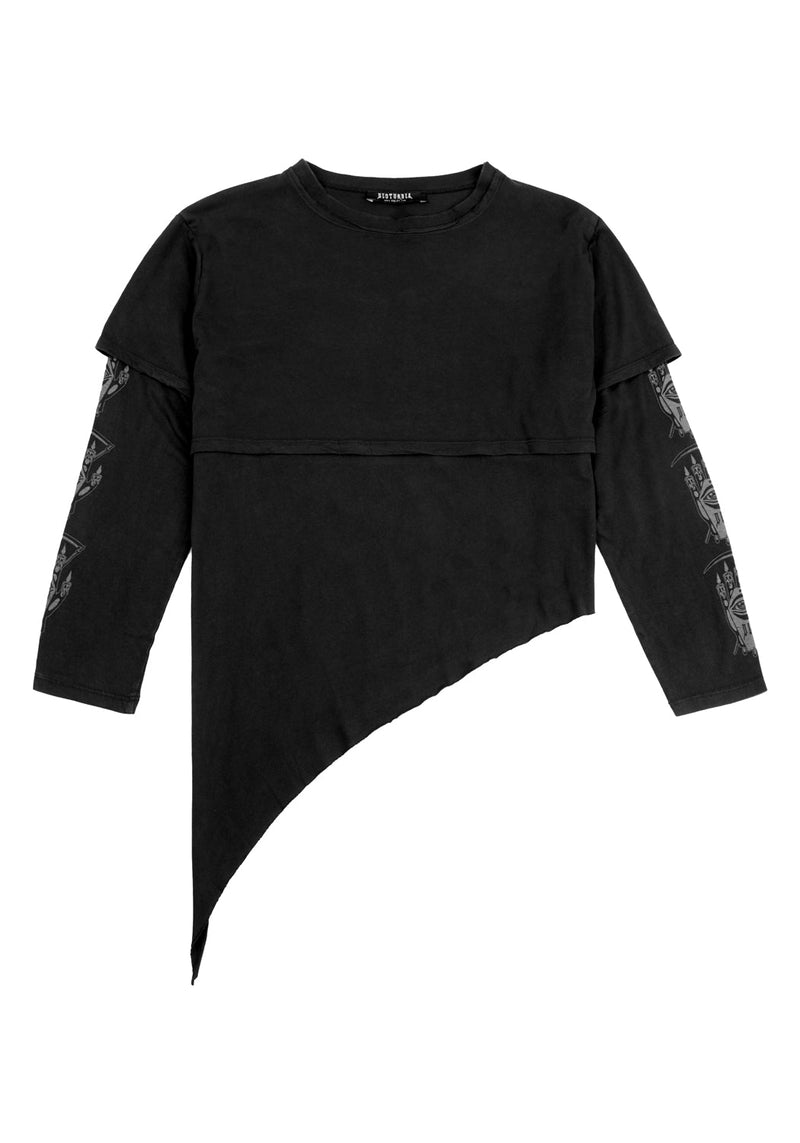 Path Of Light Layered Long Sleeve T-shirt