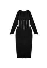 Seance Corset Jersey Dress