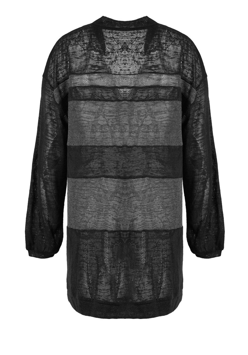 Stonem Panelled Oversized Cardigan