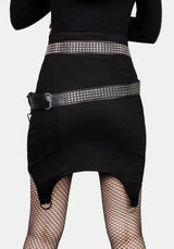 Infinity Studded Wrap Hip Belt