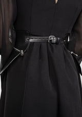 Bettie Peplum Waist Belt