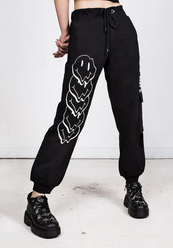 Melting Face Cargo Joggers