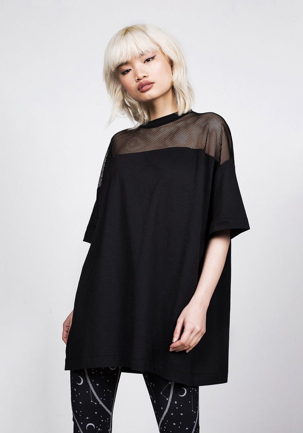 Mesh Oversized Tee