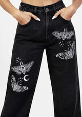 THYSANIA WIDE LEG JEANS