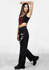 THYSANIA WIDE LEG JEANS