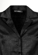 CATHEDRA SATIN JACQUARD SHIRT