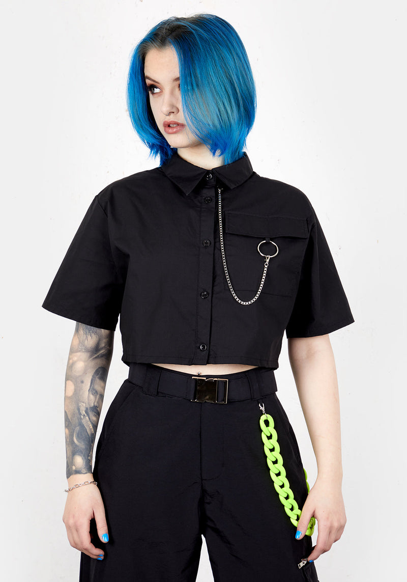 Epistle Crop Shirt