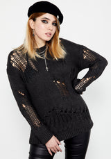 Destructo Distressed Sweater