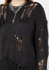 Destructo Distressed Sweater