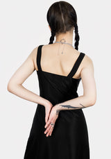 Vengeance Zipped Slip Midaxi Dress