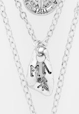 Runes Multichain Necklace