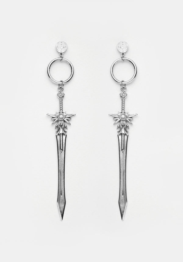 SWORD DROP EARRINGS